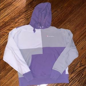 Champion patchwork hoodie